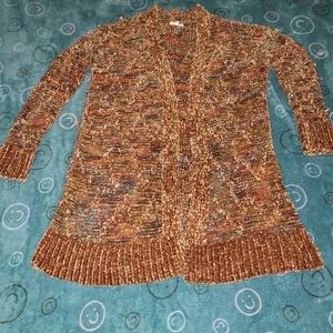 Maurices women's xs cardigan knitted earthy colors